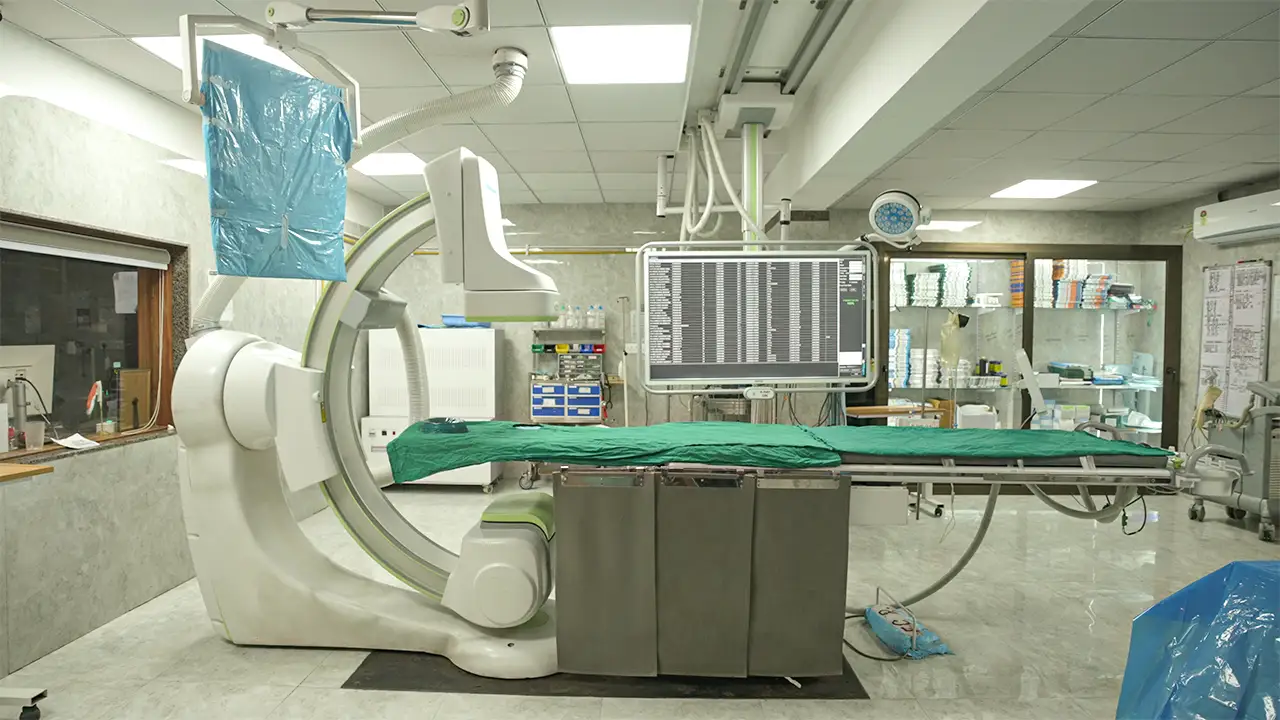 KP Divine Hiba Hospital modern cardiovascular X-ray system
