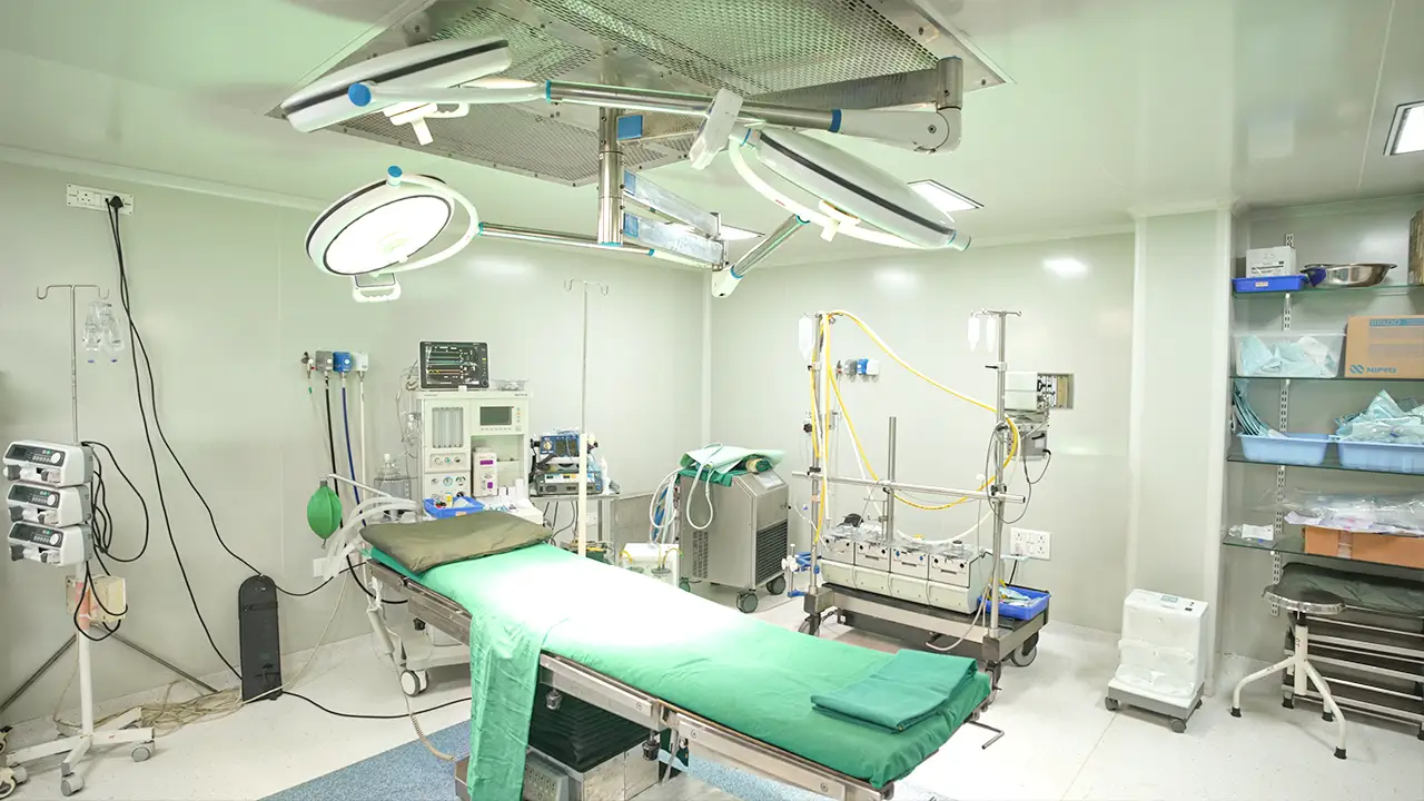 KP Divine Hiba Hospital operating theatre